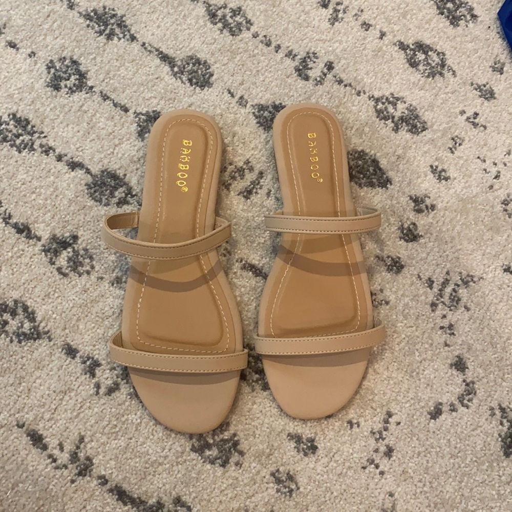 Nude Strappy Sandals
